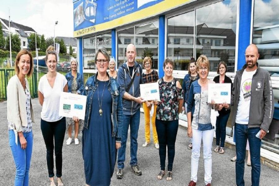 Remise de Chèque des Couturières solidaires du pays d’Auray