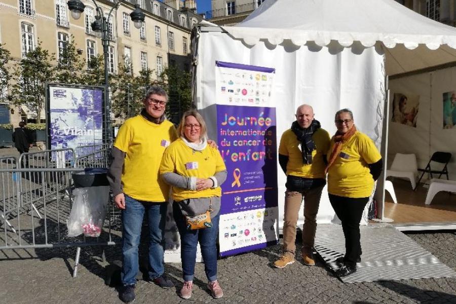 Journée internationale du Cancer de l'enfant - Rennes