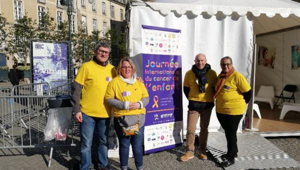 Journée internationale du Cancer de l'enfant - Rennes